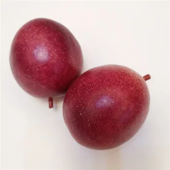 

100Pcs Artificial Passion fruit Simulation red Passion frui Model Toy for Wedding photograp Home Decoration