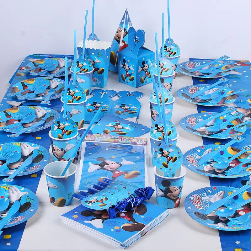 6 шт./компл. Микки Маус Babyshower праздничные колпаки на день рождения бумажные шапки детские праздничные принадлежности с днем рождения партия поставок пользу