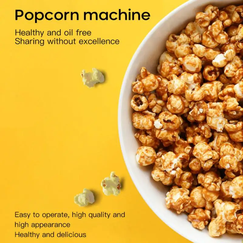 Popcorn Maker Healthy Delicious Popcorn Machine DIY Corn Popper