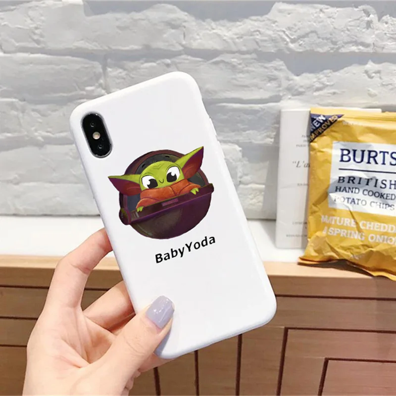 Милый детский чехол Yoda для samsung Galaxy S10 S9 S8 S7 S6 Plus Lite edge Мягкий силиконовый чехол для телефона