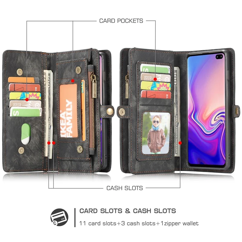 Кожаный чехол для телефона samsung Galaxy S8 S9 S10 5G Plus Note 8 9 Чехол Флип-бумажник чехол для samsung Galaxy S10e S7 Edge