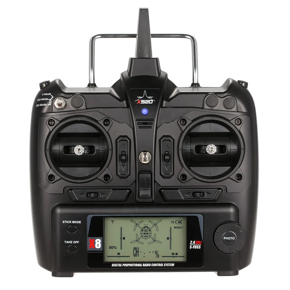 X520 2,4G 6CH 3D 6G RC вертолет Дрон VTOL вертикальный взлет Land Delta крыло RC самолет с переключателем режимов дистанционного управления игрушки
