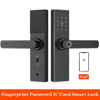 

Smart Fingerprint Lock Inside Door Lock Security Intelligent Home WIFI APP Open Digital Lock