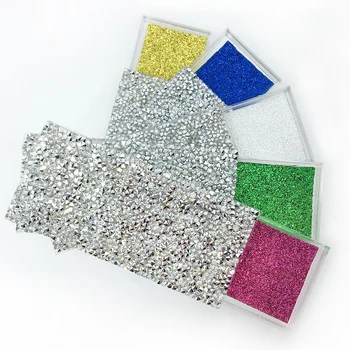 

wholesale 10/pack false eyelashes packaging box mink lash boxes packaging Diamond Shine Box with trays