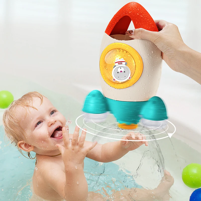 Bath Toy Water Spray Bathroom Set Baby Bathtubs Shower Play Swimming