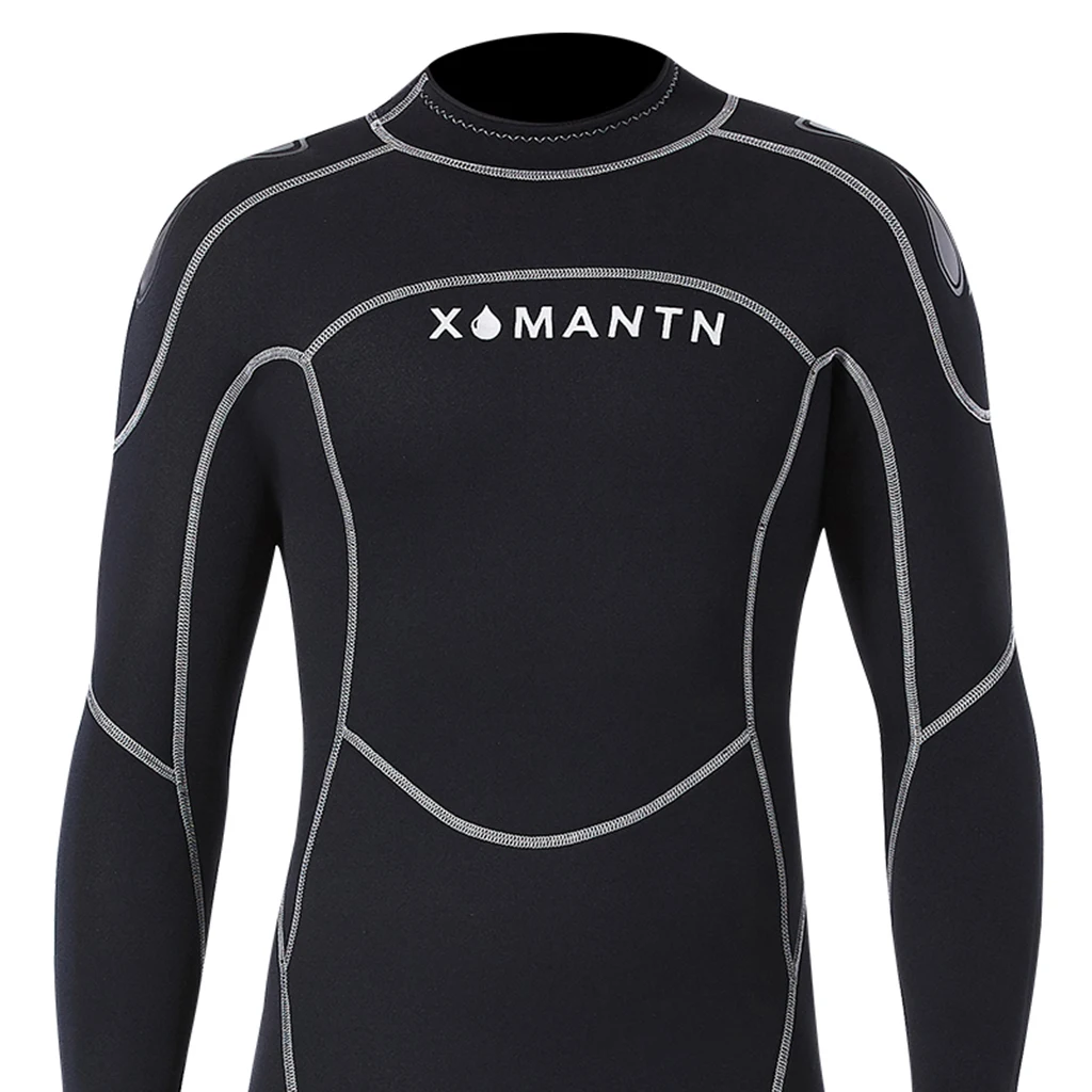 3 Mm Male Diving Wetsuit One-Piece Diving Suit Jumpsuit Rash Guard Scuba Diving Wetsuit for Water Sports 