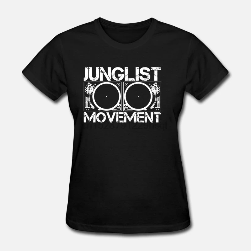 Трикотажные Junglist движение Для мужчин t ДНБ барабан и бас рейв ударник футболка