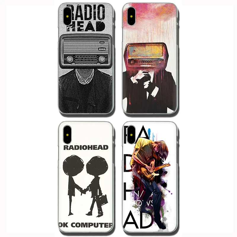 Жесткий чехол для телефона Radiohead для Apple iPhone 5 5S SE 6 6S 7 8 Plus X XR XS 11 Pro MAX