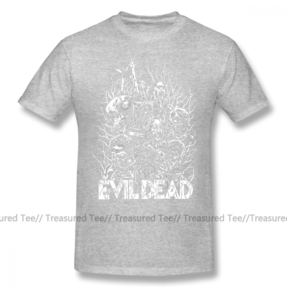 Футболка «злые мертвецы», футболка «злые мертвецы», 4xl, футболка с принтом, мужская летняя футболка из 100 хлопка, футболка с коротким рукавом