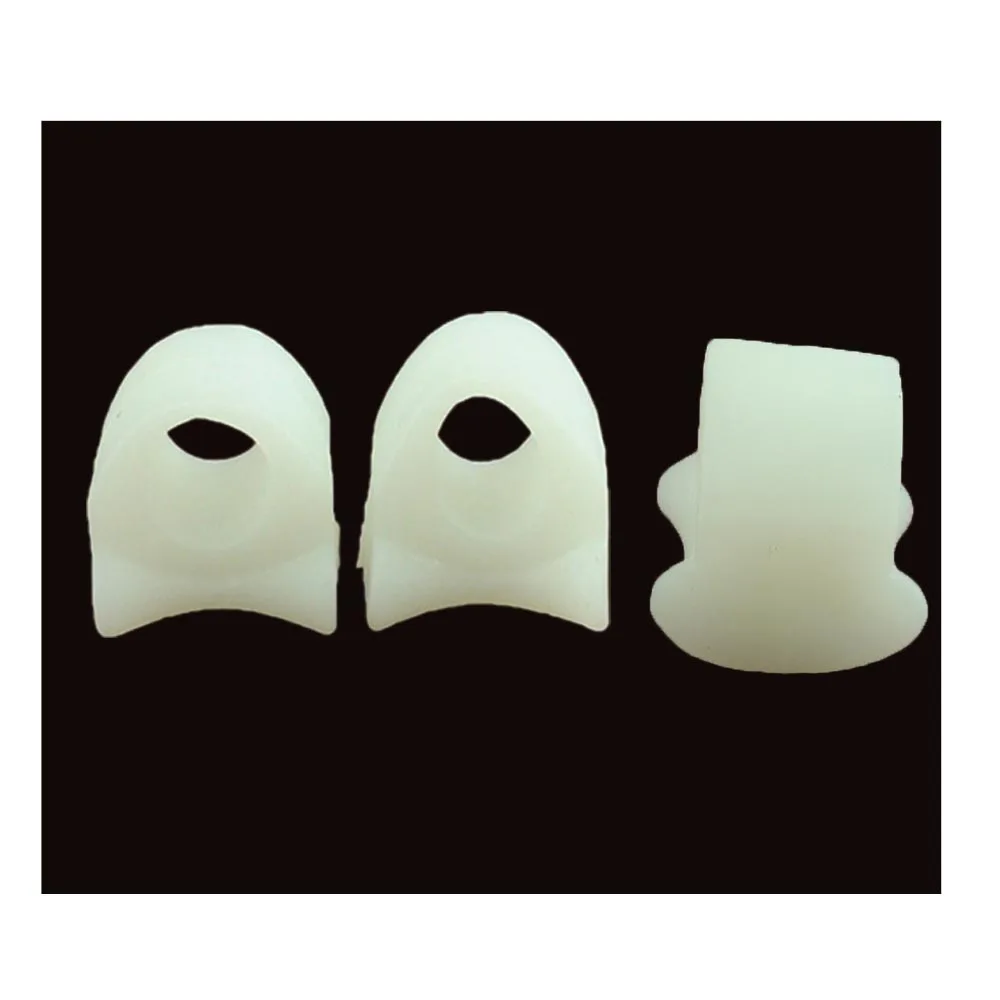6 Pcs Silicone Toe Corrector Gel Protector Toe Finger Separator Hallux Valgus Pedicure Tools Foot Care Corrector For Toes C524