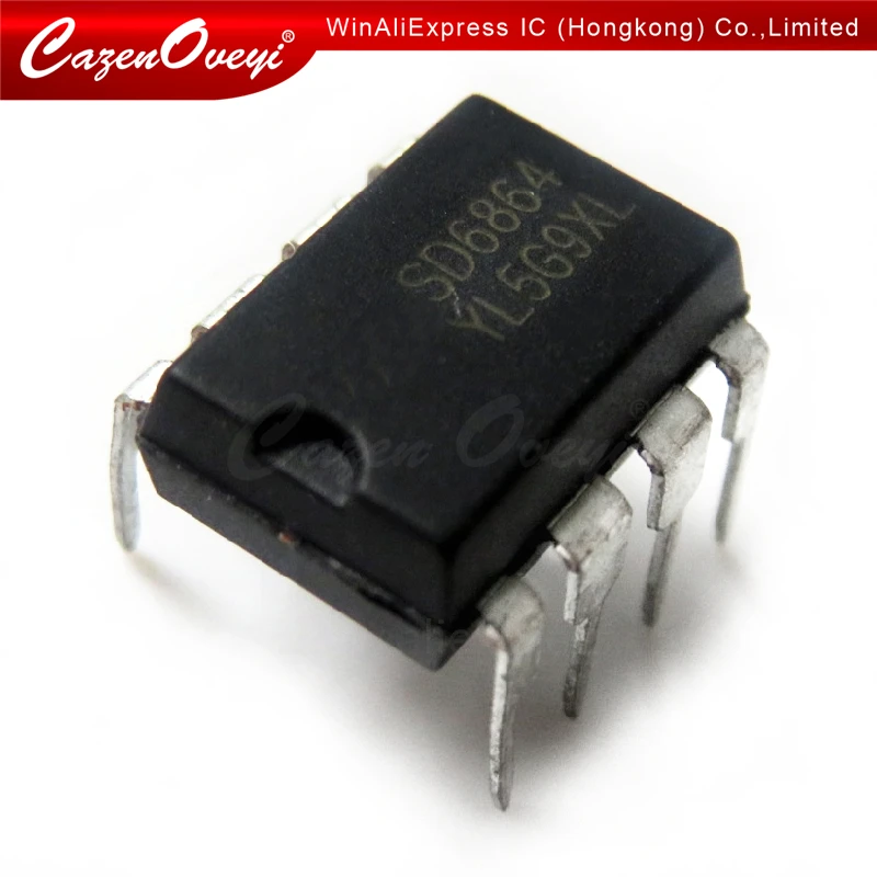 

10 шт./партия SD6864 DIP-8 новая Оригинальная фотография
