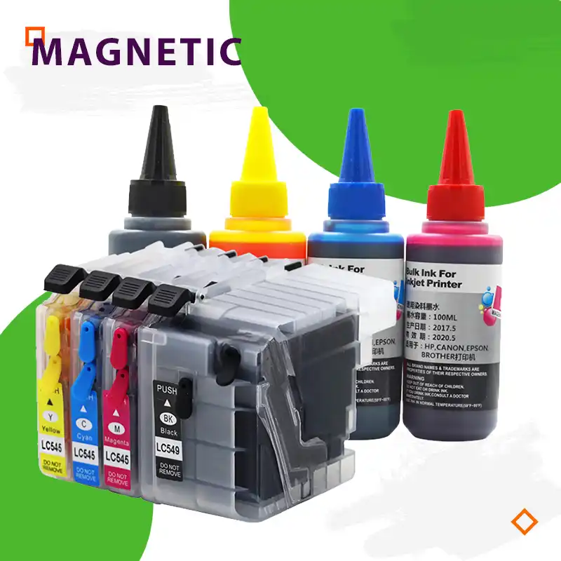 Nachfullbare Tinte Patrone Lc545 Lc549 Kompatibel Fur Brother Dcp J100 Dcp J105 Mfc J200 J100 J105 J200 Mfc J6975cdw J6970cdw Tintenpatronen Aliexpress