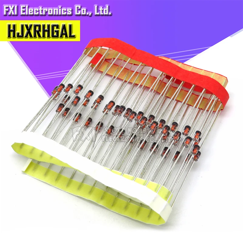 100 шт. 1N4148 do 35 IN4148 высокоскоростное Переключение новый оригинальный|shipping free|10 pcs |