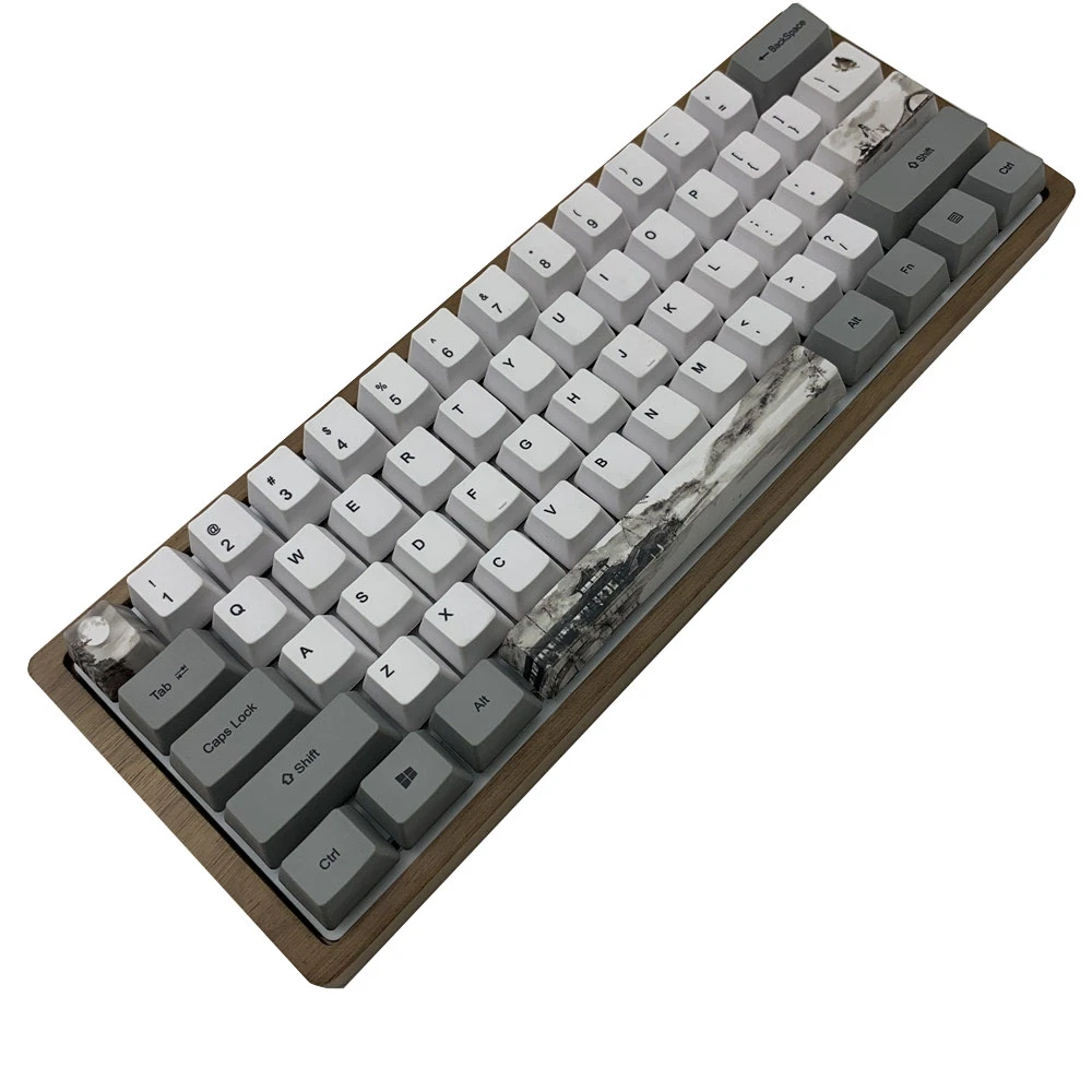 GK61 GK64 клавиатура беспроводная bluetooth 60% механическая красный синий коричневый