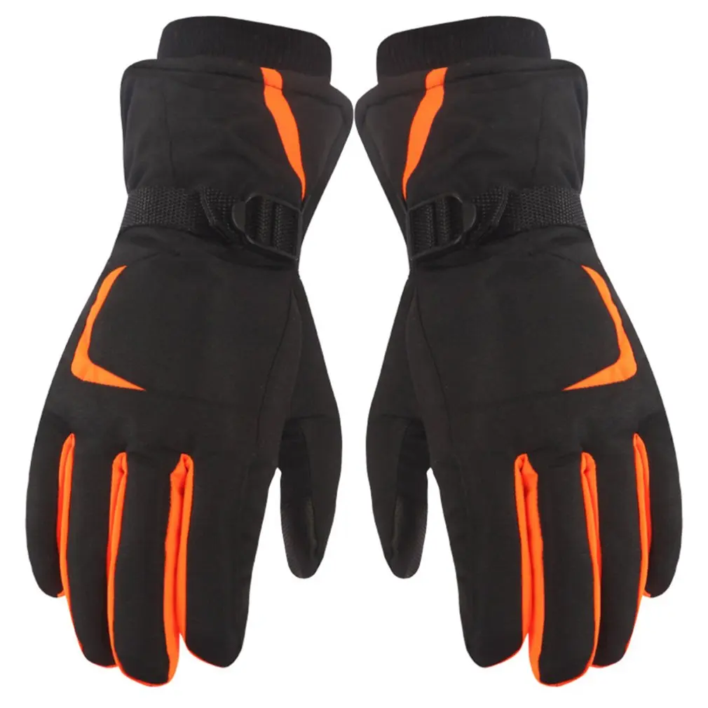 

Warm Ski Gloves Winter Men and Women Touch Screen Thickening Cold Waterproof Windproof Outdoor Riding Cotton Gloves