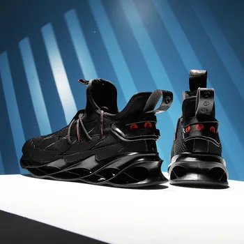 

SENTA New Blade Running Shoes man Korean Cool Spring Shoes Non-slip Light Shock Absorber Breathable Sports Shoes Zapatos