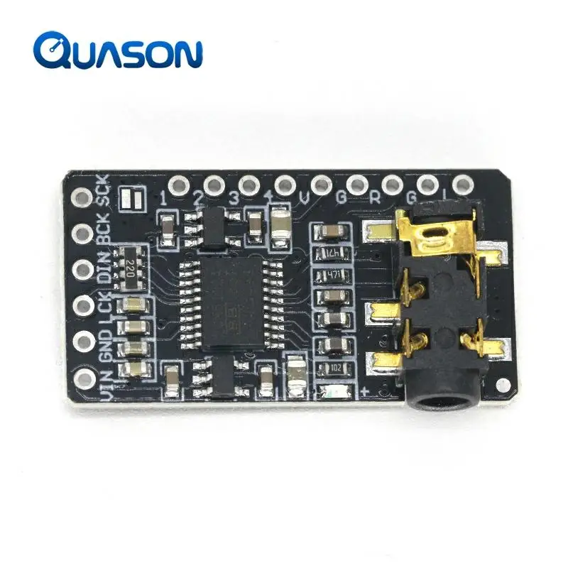 Interfaz I2S PCM5102A DAC, decodificador GY-PCM5102 MÓDULO DE REPRODUCTOR I2S para placa de formato Raspberry Pi pHAT, tarjeta de Audio Digital PCM5102 ► Foto 2/6