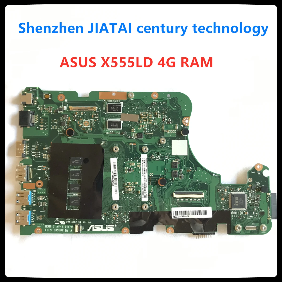 X555LD материнская плата для ноутбука ASUS X555LD X555LP X555LA X555L X555 тест бортовой материнской платы 4G ram I3-4010U GT820M ТЕСТ ОК