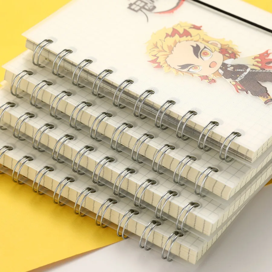 Аниме Demon Slayer Kimetsu Notebook No Yaiba мультфильм фигура Kamado Tanjirou Nezuko школьная записная