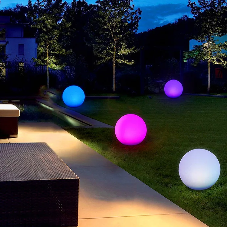 Party Decorations Swimming Pool Toys Glowing Ball Inflatable LED Glowing Beach Ball Water Play Equipment Entertainment