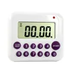 Digitale Electrical Time Timer LCD School Sports Kitchen Cooking 12 Key Count Down Up Stopcontact Magnetic Coffee Alarm Clock 1