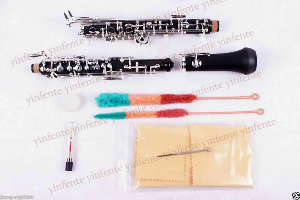 Yinfente oboe C key Ebonite Body 3rd Octave left F Resonance Case Accessories