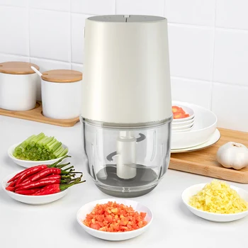 

New Multifunction Electric Meat Juicer Garlic Masher Baby Food Processer Device Household Food Processing Machine Kitchen Tools