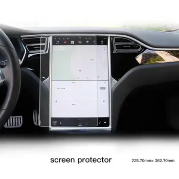 

Car Navigation Touch Screen Tempered Glass Protector Control Touchscreen Accessories For Tesla Center Film 15" Model 3 Prot Q7F4
