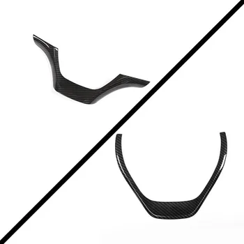 

Car Steering Wheel Frame Decoration Cover Trim Carbon Fiber Color Styling For BMW 1 3 Series F30 F20 Interior Auto Accessories