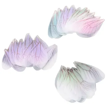 

30pcs Handmade Simple Dragonfly Wings DIY Dangle Earrings Charms Accessories