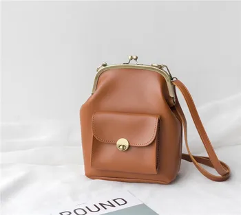 

2020 summer new retro color matching clip bag simple wild temperament diagonal shoulder bag