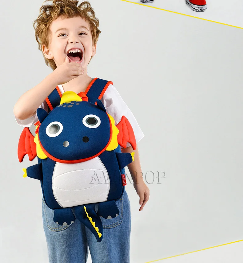 3D Fire Dragon детские школьные ранцы для мальчиков водонепроницаемый дизайнерский школьный рюкзак детский школьный рюкзак для девочек лучший подарок для малышей