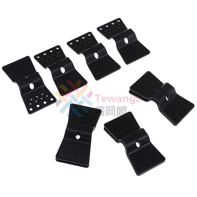 Tewango 50Db-Csomag Újrafelhasználható Rögzített Klipek Műanyag Üvegházhatású Bilincsek Napellenző Tartó Diy Szövet Ruhák Horgok Rögzítse - Image 2