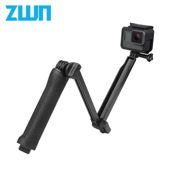 

3 Manier Monopod Mount Camera Grip Extension Arm Statief voor for eken h9/h9r h8/h8r Gopro Hero 4 2 3 3 + 2 1 SJ4000