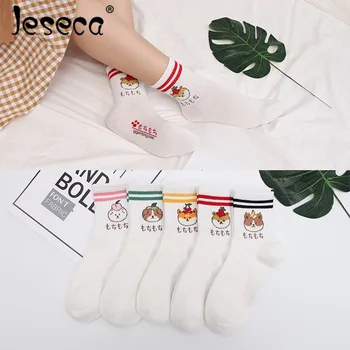 

Jeseca New Animal Women Cute Long Socks Kawaii Funny Japanese Fashion Underwear Harajuku Cotton Soft Warm Winter Socks