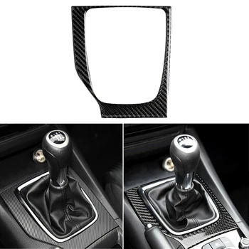 

Car Manual MT Gear Shift Panel Cover Trim Strip Sticker For Mazda 3 Axela 2017-2018 Carbon Fiber Auto Interior Decor Accessories