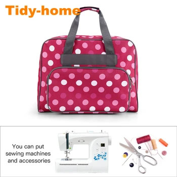 

High Quality Big Capacity Portable Household Sewing Machine Bag Oxford Thicken Durable Multifunction Bag Travel Bag Storage Bag