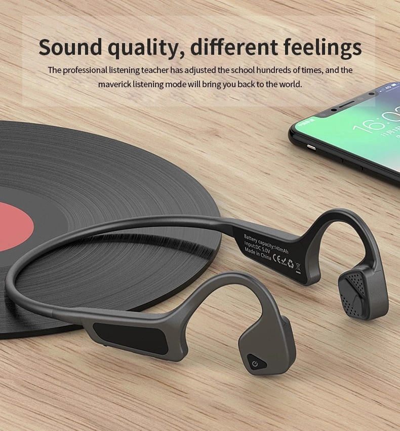 

G18 2020 Men's and Women's New Bluetooth Wireless IOS Android Bone Conduction Earphone Best Selling 2020 Products Haylou Sport