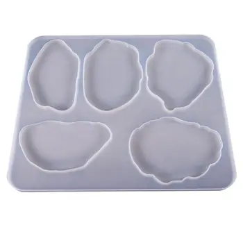 

Large Table Decoration Mold Coaster Set Multi-standard Cup Mat Silicone Molds DIY Crystal Epoxy UV Glue Making Mold S25 19