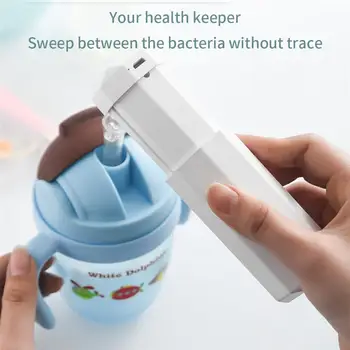 

Mini Portable UV Sanitizer Handheld UV Light Disinfection Lamp Telescopic Disinfection Stick For Home Office Schools