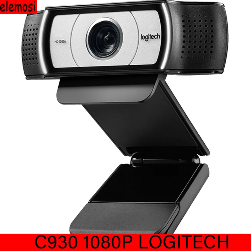 

Original Logitech C930c HD Webcam Smart 1080P Webcam With Cover For Computer USB Video Camera 4 Time Digital HD Beauty Webcam