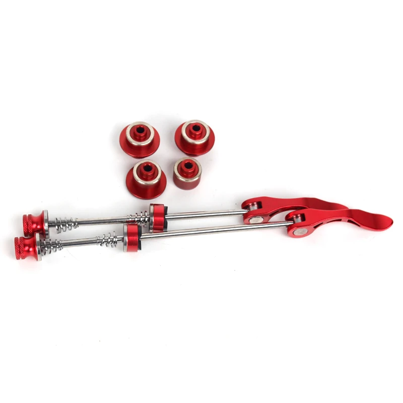 Rxr Mountain Bike Aluminum Alloy Bicycle Wheel Pair, Bearing Barrel, Shaft, Quick Release Lever, Bicycle Wheel Parts