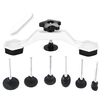 

Fix Dent Repair Tool Kit 8 Pcs Instrument Paintless Auto Car Body Damage Pulling Bridge Removal Glue Tab Tool Hand Tool Set