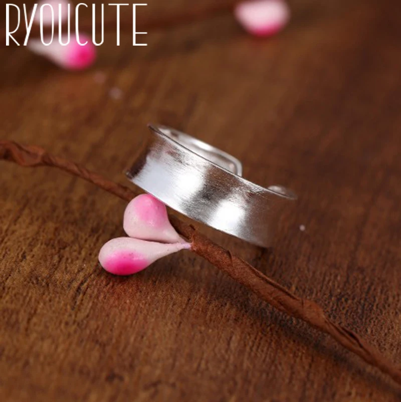 

Bohemian Vintage 925 Sterling Silver Scrub Round Rings for Women Female Engagement Rings Vintage Boho Jewelry Christmas Gifts