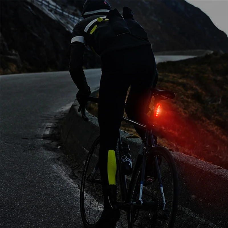 WEST BIKING велосипедный светильник зарядка через usb тормозной сенсор хвост светильник светодиодный вспышка светильник Водонепроницаемый интеллигентая(ый) индукции велосипед задний фонарь
