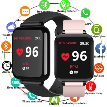 

B57 smart watch IP67 waterproof smartwatch heart rate monitor multiple sport model fitness tracker man women kid wearable