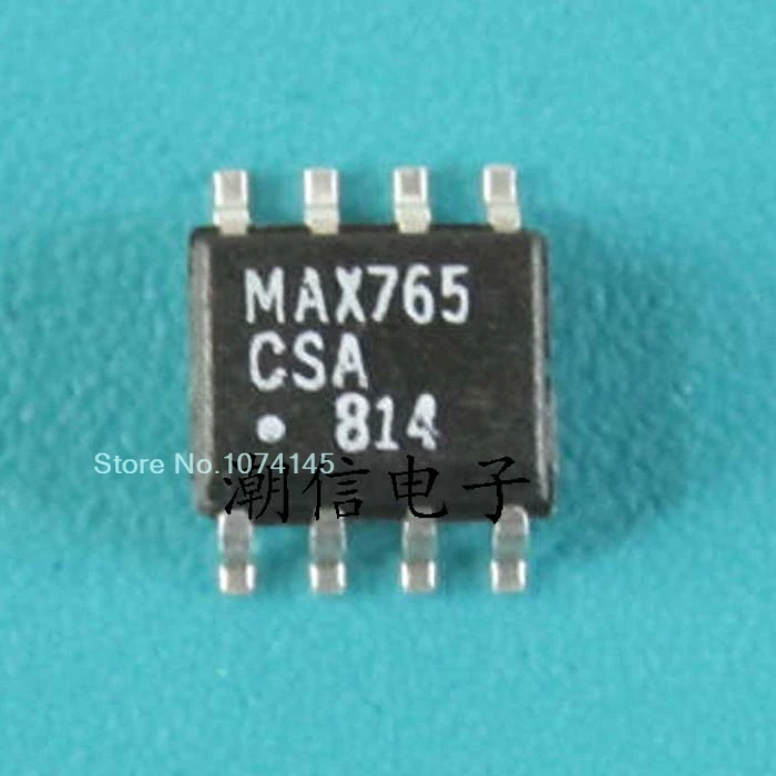 10 шт./лот MAX765CSA лапками углублением SOP-8