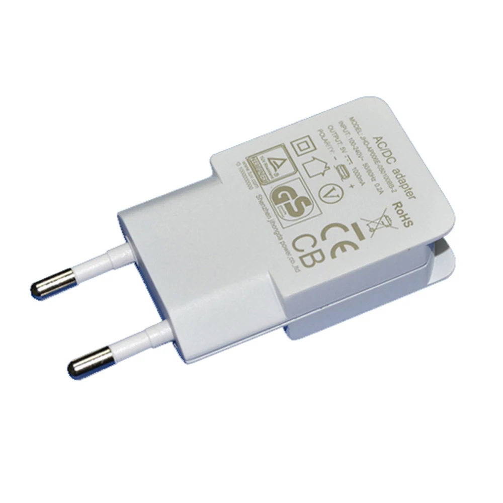 VIPATEY USB настенное Зарядное устройство 5V 1A адаптер питания для быстрой зарядки ЕС Подключите зарядное устройство стены Зарядное устройство для смартфонов и многое другое usb-устройства