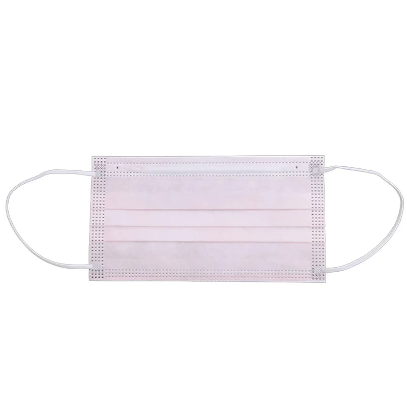 

50PS Disposable Mask Anti- Fog Dust Proof Children Boys Girls Kids Cartoon Mask Pink