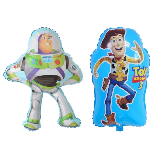 

New Arrival 50*75cm Buzz Lightyear Shape Balloon Story Party Decoration Toy Foil Helium Balloons For Birthday Party
